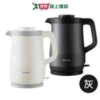 TOSHIBA東芝 1.5L 316雙層防傾倒快煮壺 銀河灰 KT-15DRTTW(H)【愛買】