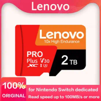 Lenovo 2TB Flash Memory Card Class 10 TF Card High Speed Flash Waterproof SD Card For Nintendo Switch 128GB 256GB 512GB SD Card