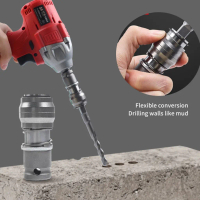 1/2inch Electric Wrench to Electric Hammer Drill Adapter Conversion Head Electric Wrench to Electric