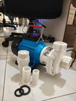 MAXPUMP 32FP-0.75-380volt Pompa Kimia Cairan Asam 1HP 750W 4 Kubik Per Jam 11 Meter Industri Centrif