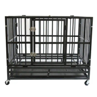 General Slant-Front Collapsible Deluxe Xl Dog Cage For Large Dog