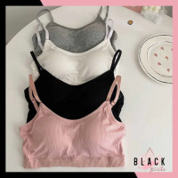 Blackpink Bra O Bra Wanita BH Cewek Tanpa Kawat BH Import Wanita 1126