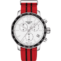 TISSOT 天梭 官方授權 X NBA 芝加哥公牛隊特別版腕錶 送禮推薦-42mm T0954171703704