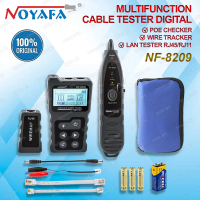 Noyafa NF-8209 Digital Cable Tester Wire Tracker Scan Cable LAN PoE
