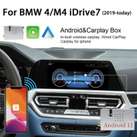 wit-up Carplay box Android box carplay box AI Carplay for 2020 BMW 4 M4 G22 idrive7 upgrade Apple CarPlay Android Auto