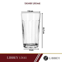 LIBBEY Gelas Kaca Paneled Tumbler Beverage 355ml 15641