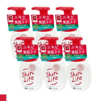 日本 牛乳石鹼 Skinlife 護膚系列 泡沫型 洗面乳 160ml 6入組