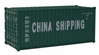 Mini 預購中 SceneMaster 949-8056 HO規 20呎 China Shipping 貨櫃 綠