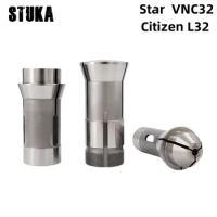 Star VNC32 Citizen L32 Headstok Collet Swiss type automatic lathe chuck high precision Tungsten carbide Guide bush