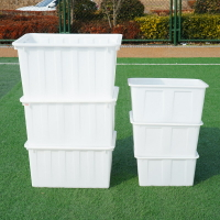 收納箱 長方形水產養殖箱加厚PE服裝玩具收納周轉箱新熟料塑料水箱