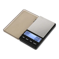 Pocket Espresso Scale with Timer 1000g x 0.1g Espresso Coffee Scale for Drip Tray Large Backlit Display Coffee Scale