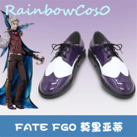Fate fgo Fate Grand Order James Moriarty Archer Cosplay Shoes Boots Anime RainbowCos0 Christmas Game Anime Halloween W1889