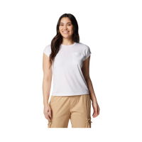 【Columbia 哥倫比亞 官方旗艦】女款-Boundless Trek™快排短袖上衣-白色(UAR71490WT/IS)