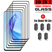 Full Cover Full Glue Tempered Glass For Honor 90 Lite Screen Protector Glass For Honor 90 Lite Camera Film