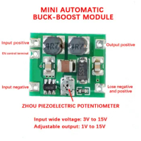 DC-DC Buck-boost Converter 3V-15V to 1V-15V 5V 6V 9V 12V 700ma 5W Adjustable Step UP Step Down Power For arduino Module Board
