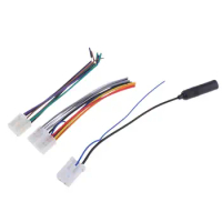 Car Stereo CD Player Speaker Wiring Harness &amp; Antenna For /Corolla//Lux Etc Car Accessories