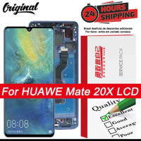 100% Original 7.2'' OLED LCD For Huawei Mate 20X 20 X 4G 5G Full Display Touch Screen Digitizer Assembly Replacement Parts