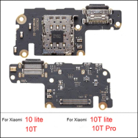 Dock Connector Micro USB Charger Charging Port Flex Cable Board For Xiaomi Mi 10T 10 Pro Mi10T Pro Lite With Microphone
