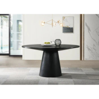 Dinner Coffee Dining Room Sets Round Center Luxury Black Console Dining Table Kitchen Muebles Kitchen Furniture Mahjong Table