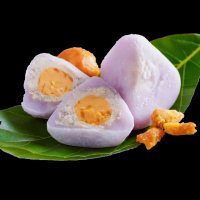【花菓子冰粽芋頭鹹蛋】黃金紫薯芋泥(麻糬和菓子)