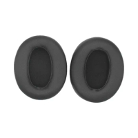 1Pair Of Headphone Covers For Sony WH-XB910N Headphone Easily Replaced Headphone Protector Sleeves Buckle Earpads Durable Black