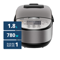 โตชิบา หม้อหุงข้าว รุ่น RC-T18DR2 สีเงิน