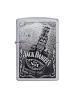 ไฟแช็ก 29285 Jack Daniel's® Collage Whiskey Bottle Satin Chrome™ (หลากสี)
