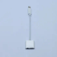 Lightning To 3.5mm Audio+charging Port, Headphone Adapter Converter, Audio Adapter Cable, Charging 2-in-1 Adapter