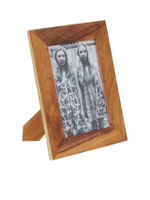 Thick Edge Wooden Picture Frame 5 X 7 Inch Brown - Gold