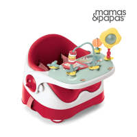 【Mamas &amp; Papas】三合一都可椅+好好玩樂盤(小丑紅)