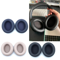 Pad telinga gantian, 2 keping, busa memori, penutup span, sesuai untuk Anker Soundcore Life Q30, sar