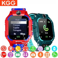 KGG Kids Smart Watch Phone Call 2G Watch Camera LBS Position SOS Voice Monitor Children Smartwatch for Boys Girls
