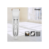 【KEMEI】陶瓷刀頭電動理髮器/剪髮器 KM-6688(國際電壓/充插兩用)