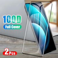 2Pcs Full glue curved protective glass For vivo X100 Pro 2023 screen protector vivox 100 100pro X 100 6.78 inches Tempered Glass