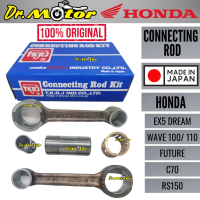 100% Original TKRJ Japan Connecting Rod Honda EX5 Dream Wave Class 110 Future Dash Fame C70 RS150 PC