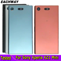 Rear Door Battery Back Housing For Sony Xperia XZ1 Compact Back Cover Replace Case For Sony Xperia XZ1 Mini With Cramera Lens