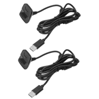 300pcs USB Charging Cable 1.5m for Xbox 360 Wireless Game Controller Gamepad Power Supply Charger Cord Cables