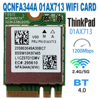 NFA344A QCNFA344A M.2 867Mbp WiFi Card For Lenovo ThinkPad 710S E470 E475 E570 E575 V310 YOGA-710 720 910 Series FRU 01AX713