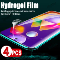 4PCS Protective Hydrogel Film for Samsung Galaxy M31 M31S (Not Glass) Screen Protector Samsumg M 31 Prime M 31S Protection Film