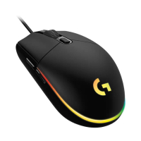 【Logitech G】G102 炫彩遊戲有線滑鼠(黑)