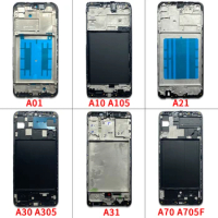 NEW Front Housing LCD Frame Bezel Plate Replacement Repair Part For Samsung A01 A10 A10S A20S A21 A30 A30S A31 A40 A50 A50S A70