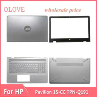 New Original For HP Pavilion 15-CC TPN-Q191 Laptop LCD Back Cover Front Bezel Upper Palmrest Bottom Base Case Keyboard Hinges