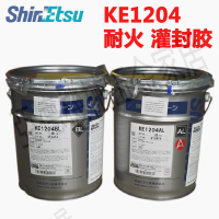 日本信越ShinEtsu KE-1204A/B防火阻燃灌封膠AB組合硅膠耐火膠【亞德機械五金家居】