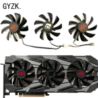New For POWERCOLOR Radeon RX5700 5700XT Red Devil Graphics Card Replacement Fan