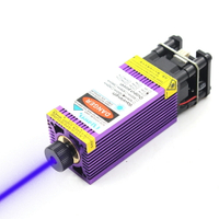 oxlasers 450nm 3.5W藍光激光模組可調焦大功率DIY激光頭雕刻機用激光器3W帶PWM控制