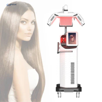 Popular salon use red light therapy 660nm diode laser hair growth machine for hair loss treatment
