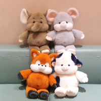 [COD]New Series of Cartoon Animal Plush Toys That Can't Run, Comforting Dolls, Claw Machine Dolls Wh