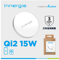台達 Innergie 15W Qi2 磁吸式無線充電器