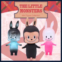 Original Labubu Mini Zimomo2 Monsters Series Blind Box Toys Model Confirm Style Cute Anime Figure Gift Surprise Box