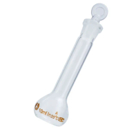 【Life工具】玻璃量瓶10ml 玻璃定量瓶 樣品瓶 玻璃容器 樣品瓶 玻璃瓶蓋子 容量瓶 玻璃罐(130-GVF10)